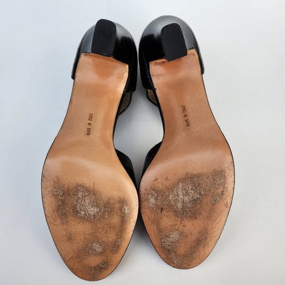 Salvatore Ferragamo Vintage 90s Crocodile Print Heels - Picture 6 of 8